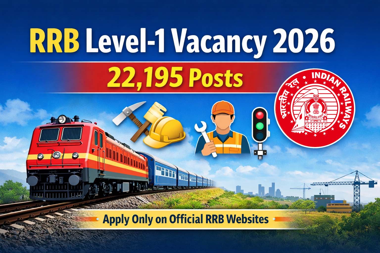 RRB Level-1 Vacancy 2026 OG Image